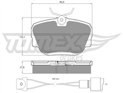 TOMEX Brakes TX 12-201