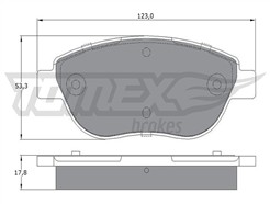 TOMEX Brakes TX 12-483