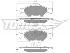 TOMEX Brakes TX 12-53