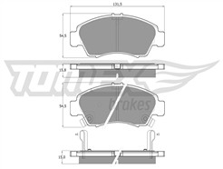 TOMEX Brakes TX 12-65