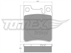 TOMEX Brakes TX 12-73