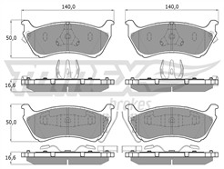 TOMEX Brakes TX 12-84
