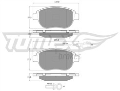 TOMEX Brakes TX 14-45
