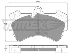 TOMEX Brakes TX 15-16