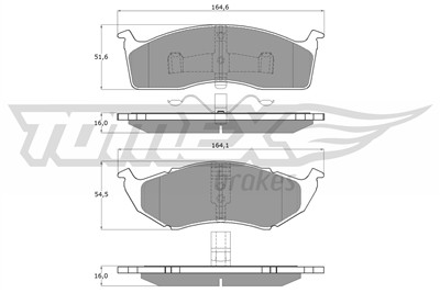 TOMEX Brakes TX 15-34 Číslo výrobce: 15-34. EAN: 5906485559062.