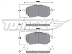 TOMEX Brakes TX 15-54