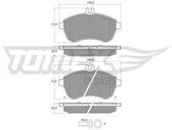 TOMEX Brakes TX 16-02
