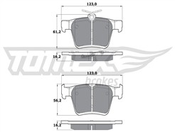 TOMEX Brakes TX 17-05
