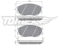 TOMEX Brakes TX 17-09