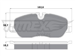 TOMEX Brakes TX 17-71