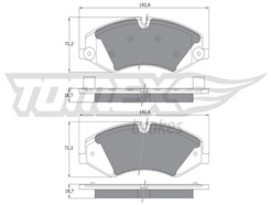 TOMEX Brakes TX 17-73