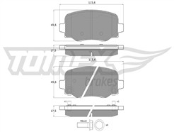TOMEX Brakes TX 18-19