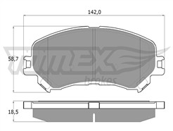 TOMEX Brakes TX 18-25