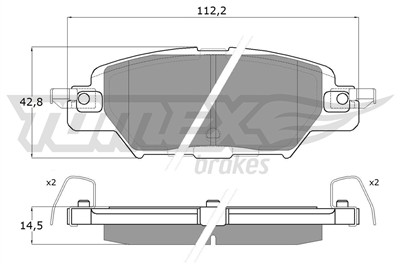 TOMEX Brakes TX 18-31 Číslo výrobce: 18-31. EAN: 5901646647008.