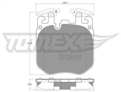 TOMEX Brakes TX 18-50