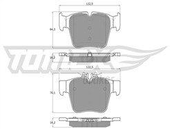 TOMEX Brakes TX 18-54