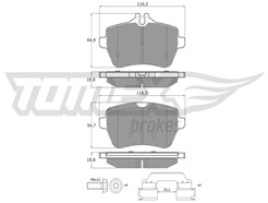 TOMEX Brakes TX 18-78