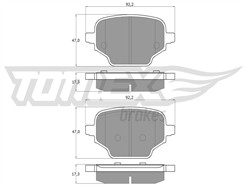 TOMEX Brakes TX 19-92