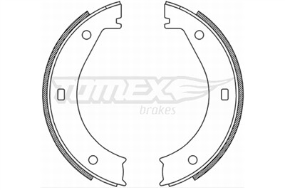 TOMEX Brakes TX 21-25 Číslo výrobce: 21-25. EAN: 5906485555071.