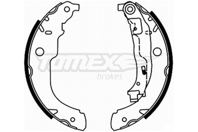 TOMEX Brakes TX 21-96 Číslo výrobce: 21-96. EAN: 5906485557945.