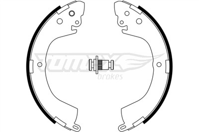 TOMEX Brakes TX 23-29 Číslo výrobce: 23-29. EAN: 5901646646001.
