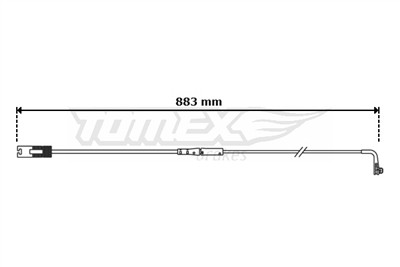 TOMEX Brakes TX 30-75 Číslo výrobce: 30-75. EAN: 5901646642294.