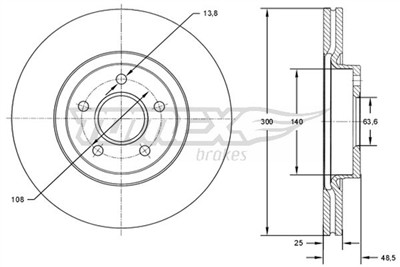 TOMEX Brakes TX 71-77 Číslo výrobce: 71-77. EAN: 5901646648845.