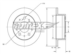 TOMEX Brakes TX 72-35