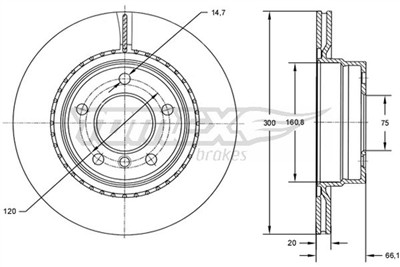 TOMEX Brakes TX 72-72 EAN: 5901646601321.