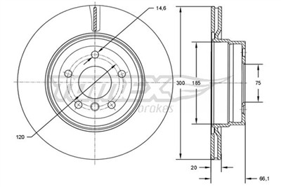TOMEX Brakes TX 73-00 EAN: 5901646601604.