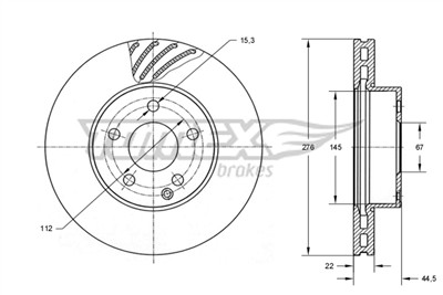 TOMEX Brakes TX 74-08 EAN: 5901646602892.