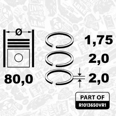 ET ENGINETEAM R1013650VR1 EAN: 8592779035854.