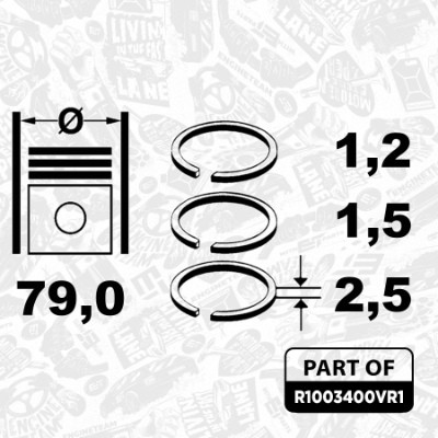 ET ENGINETEAM R1003400VR1 EAN: 8592779036738.