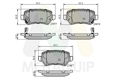 MOTAQUIP LVXL1117 EAN: 5056462419039.