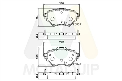 MOTAQUIP LVXL1760 EAN: 5056462421742.