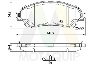 MOTAQUIP LVXL1805 EAN: 5056462422169.
