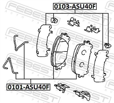 FEBEST 0103-ASU40F EAN: 4056111179032.
