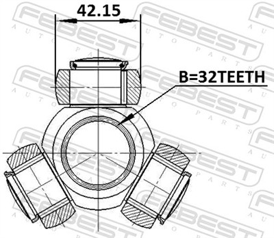 FEBEST 0116-ASV50 EAN: 4056111144986.