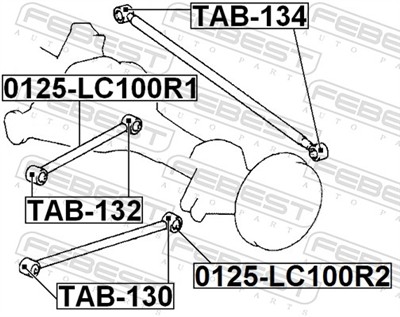 FEBEST 0125-LC100R2 EAN: 4056111184425.