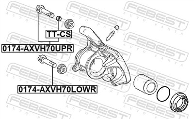 FEBEST 0174-AXVH70UPR EAN: 4056111172521.