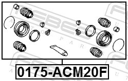 FEBEST 0175-ACM20F EAN: 4056111083643.