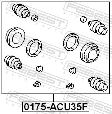 FEBEST 0175-ACU35F EAN: 4056111048802.