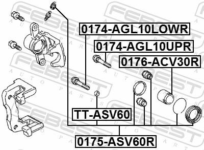 FEBEST 0175-ASV60R EAN: 4056111107219.