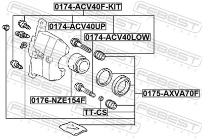 FEBEST 0175-AXVA70F EAN: 4056111190549.