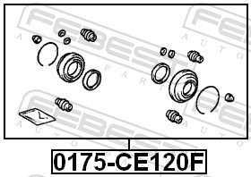 FEBEST 0175-CE120F EAN: 4056111084046.