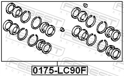 FEBEST 0175-LC90F EAN: 4056111048567.