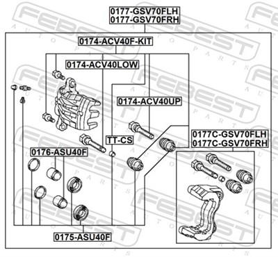 FEBEST 0177-GSV70FRH