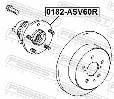 FEBEST 0182-ASV60R EAN: 4056111118888.