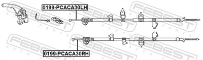 FEBEST 0199-PCACA30LH EAN: 4056111140179.