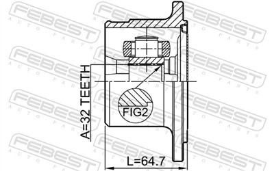 FEBEST 0211-R20 EAN: 4056111113050.
